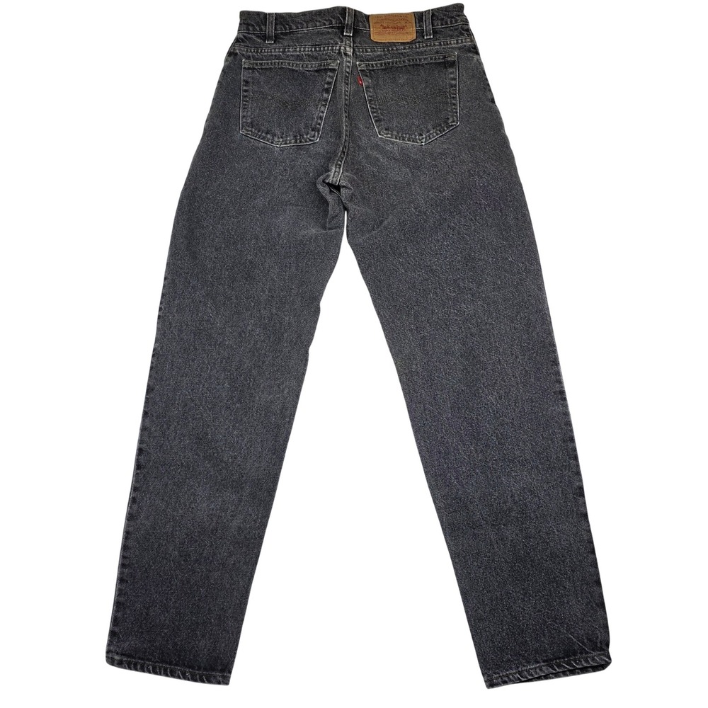 Levi Strauss & Co Mens 550 Jeans Black Wash Relaxed Fit Denim Size 32x30 - Picture 11 of 12